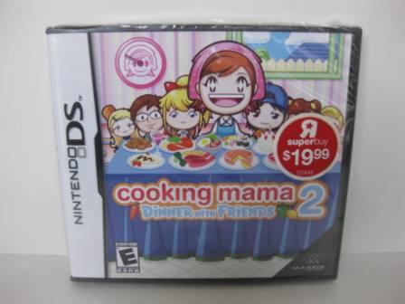 Cooking Mama 2: Dinner with Friends (SEALED) - Nintendo DS Game